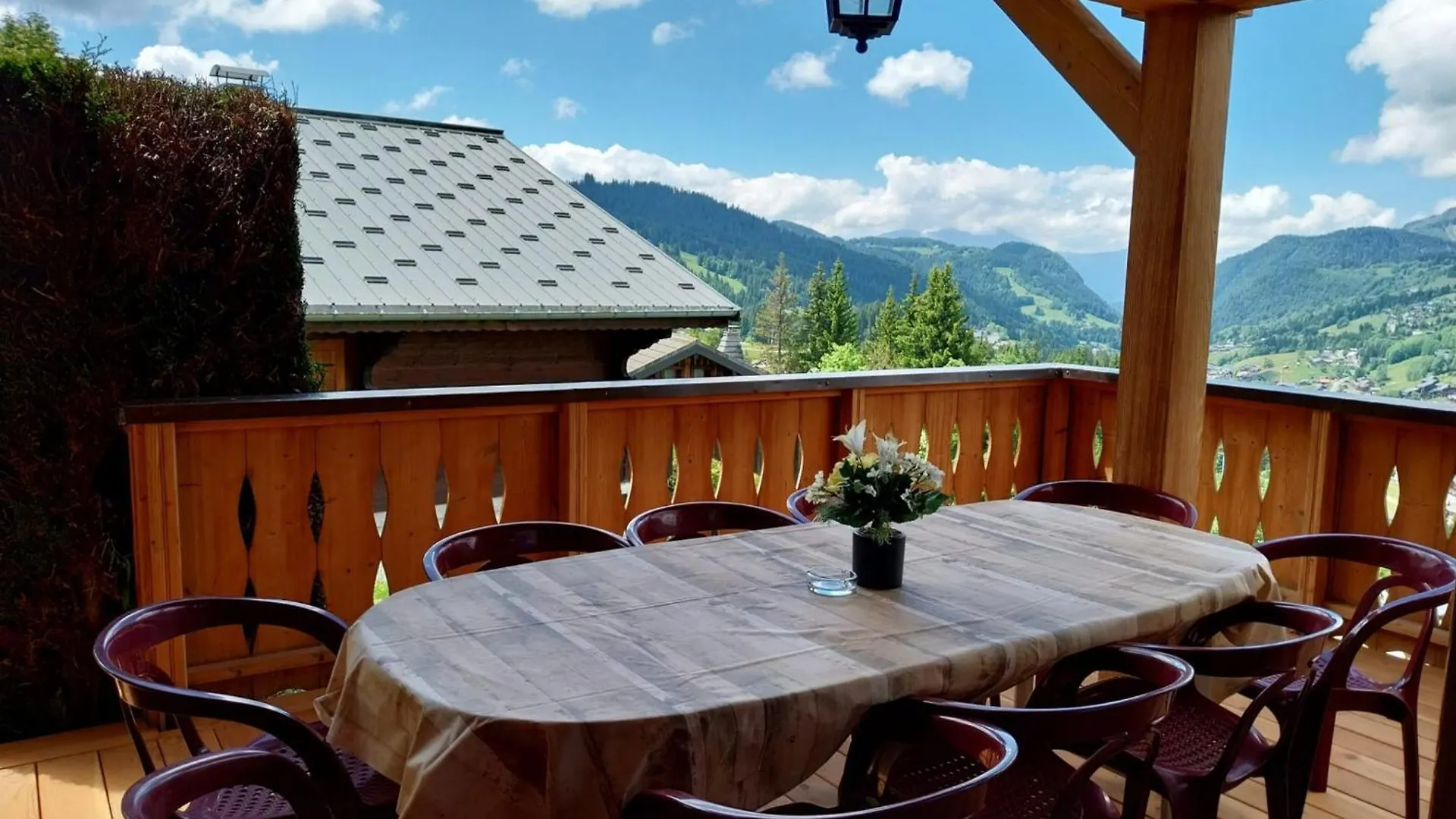 Chalet Individuel Avec Wi-Fi, Parking Prive Et Animaux Acceptes - Fr-1-671-58 Les Gets France